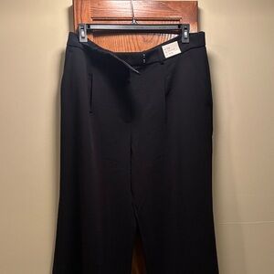NWT Abercrombie & Fitch Black Pants - size 33 16L